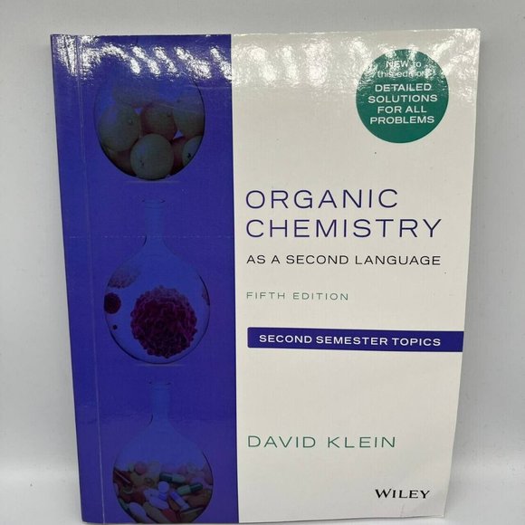 Organic Chemistry Fifth Edition by David Klein Paperback - Picture 1 of 6
